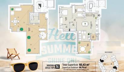 Nieuwbouw projecten - Appartment - La Manga del Mar Menor