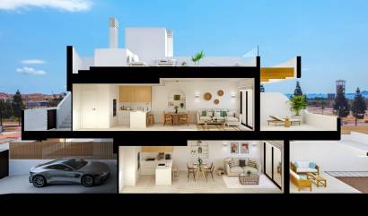 Nieuwbouw projecten - Appartment - Los Alcázares - Serena Golf