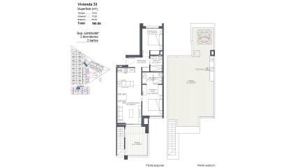 Nieuwbouw projecten - Appartment - Los Alcázares - Serena Golf