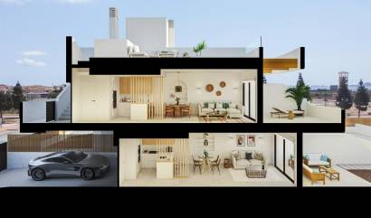 Nieuwbouw projecten - Appartment - Los Alcázares - Torre del Rame