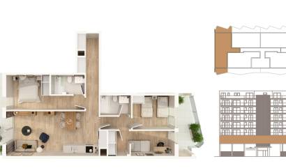 Nieuwbouw projecten - Appartment - Moncofa - Playa de Moncofa