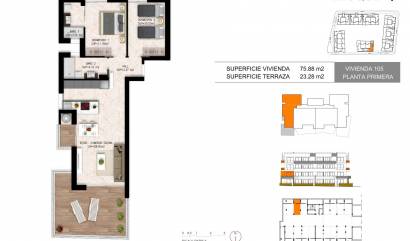 Nieuwbouw projecten - Appartment - Orihuela Costa - Los Altos