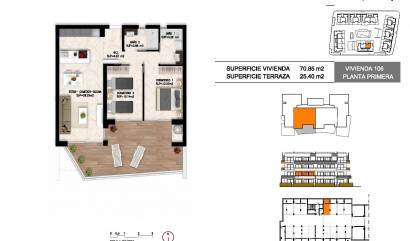 Nieuwbouw projecten - Appartment - Orihuela Costa - Los Altos