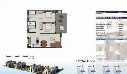 Nieuwbouw projecten - Appartment - Orihuela Costa - Villamartín