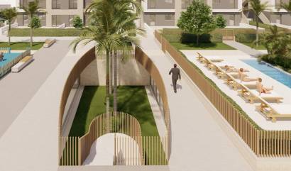 Nieuwbouw projecten - Appartment - Pilar de la Horadada - Playa de las Higuericas