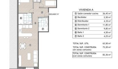 Nieuwbouw projecten - Appartment - Puerto De Mazarron - Playa del Puerto