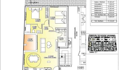 Nieuwbouw projecten - Appartment - San Miguel de Salinas - Pueblo