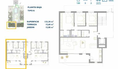 Nieuwbouw projecten - Appartment - San Pedro del Pinatar - Pueblo