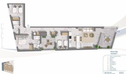 Nieuwbouw projecten - Appartment - San Pedro del Pinatar - Villananitos