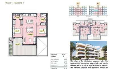 Nieuwbouw projecten - Appartment - Torre Pacheco - Santa Rosalía