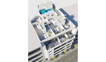 Nieuwbouw projecten - Appartment - Torrevieja - Center