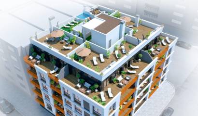 Nieuwbouw projecten - Appartment - Torrevieja - Parque de las Naciones