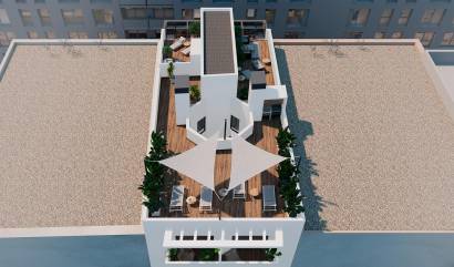 Nieuwbouw projecten - Appartment - Torrevieja - Playa de El Cura