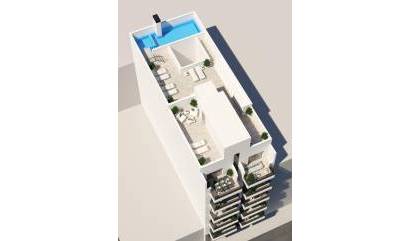Nieuwbouw projecten - Appartment - Torrevieja - Playa de El Cura
