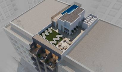 Nieuwbouw projecten - Appartment - Torrevieja - Playa de los Locos