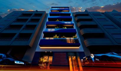 Nieuwbouw projecten - Appartment - Torrevieja - Playa del Acequion