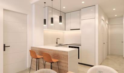 Nieuwbouw projecten - Appartment - Torrevieja - Playa del Acequion