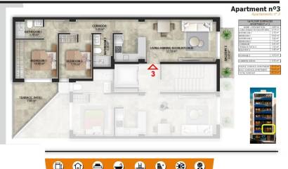 Nieuwbouw projecten - Appartment - Torrevieja - Playa del Acequion