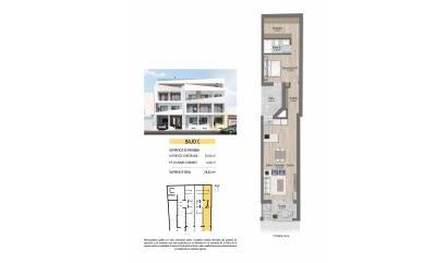 Nieuwbouw projecten - Appartment - Torrevieja - Playa del Cura