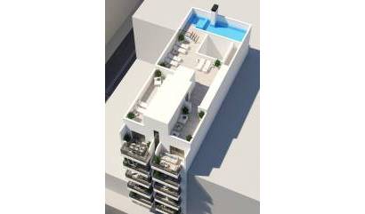 Nieuwbouw projecten - Appartment - Torrevieja - Playa del Cura