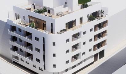 Nieuwbouw projecten - Appartment - Torrevieja - pueblo