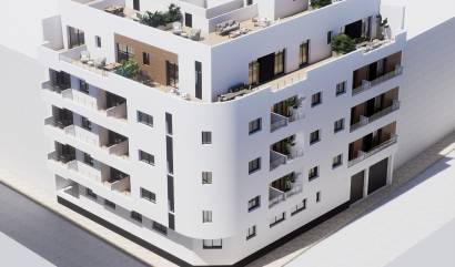 Nieuwbouw projecten - Appartment - Torrevieja - pueblo