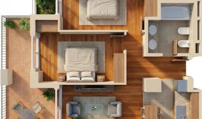 Nieuwbouw projecten - Appartment - Vera - Puerto del Rey