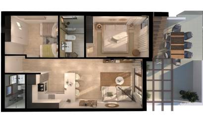 Nieuwbouw projecten - Appartment - Vera - Vera Playa