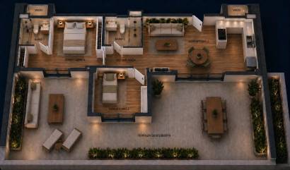 Nieuwbouw projecten - Appartment - Villajoyosa - Cala de Finestrat