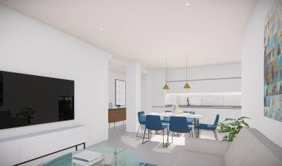 Nieuwbouw projecten - Appartment - Villajoyosa - Paraiso