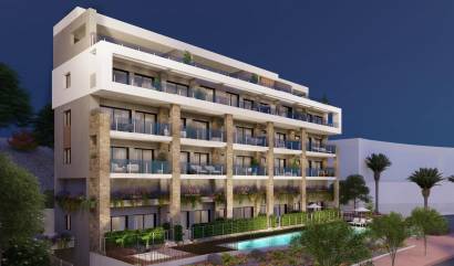 Nieuwbouw projecten - Appartment - Villajoyosa - Puntes del Moro