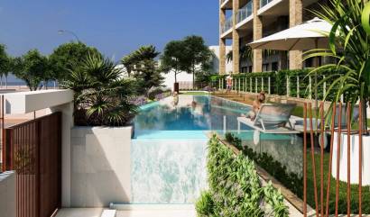 Nieuwbouw projecten - Appartment - Villajoyosa - Puntes del Moro
