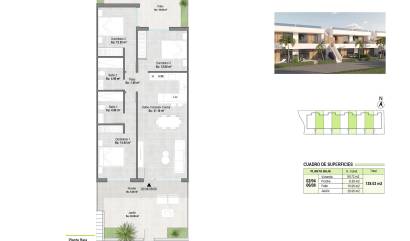 Nieuwbouw projecten - Bungalow - Alhama de Murcia - Condado de Alhama