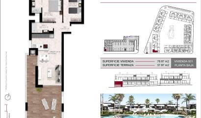 Nieuwbouw projecten - Bungalow - Ciudad Quesada - Lo Marabú