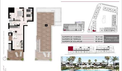 Nieuwbouw projecten - Bungalow - Ciudad Quesada - Lo Marabú