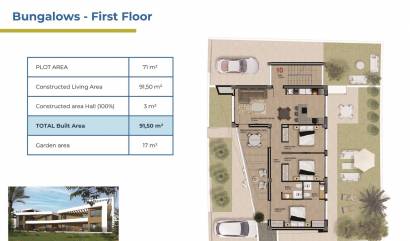 Nieuwbouw projecten - Bungalow - Orihuela Costa - Punta Prima