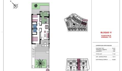 Nieuwbouw projecten - Bungalow - Pilar de la Horadada - Mil Palmeras