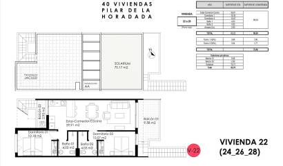 Nieuwbouw projecten - Bungalow - Pilar de la Horadada - pueblo