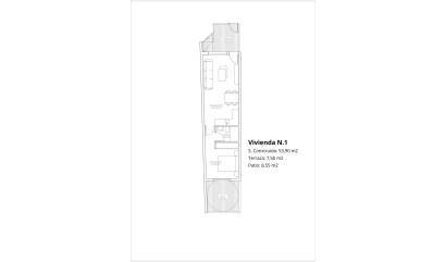 Nieuwbouw projecten - Bungalow - San Pedro del Pinatar - Los Antolinos