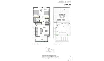 Nieuwbouw projecten - Bungalow - San Pedro del Pinatar - Los Cuarteros