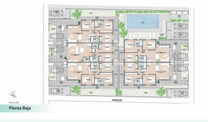 Nieuwbouw projecten - Bungalow - San Pedro del Pinatar - San Pedro de Pinatar