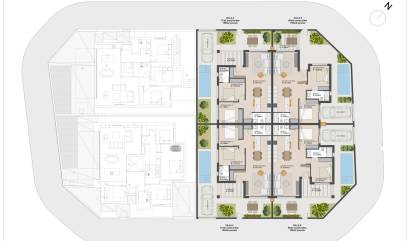 Nieuwbouw projecten - Halfvrijstaand - Torre Pacheco - El Alba