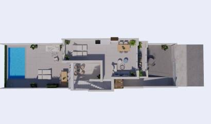 Nieuwbouw projecten - Herenhuis - Los Alcázares - Serena Golf