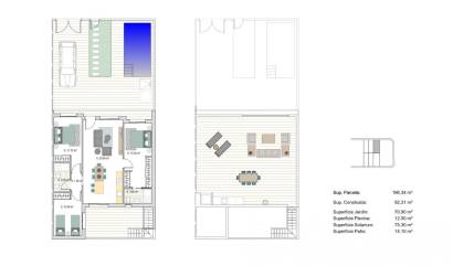 Nieuwbouw projecten - Herenhuis - San Javier - Parque del doce