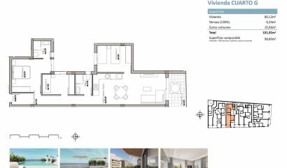 Nieuwbouw projecten - Penthouse - Guardamar del Segura - Pueblo
