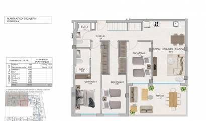 Nieuwbouw projecten - Penthouse - Santa Pola - Eroski