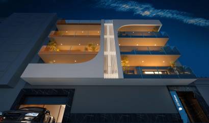 Nieuwbouw projecten - Penthouse - Torrevieja - Centro