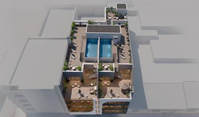 Nieuwbouw projecten - Penthouse - Torrevieja - Centro