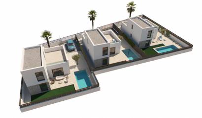 Nieuwbouw projecten - Villa - Algorfa - La Finca Golf