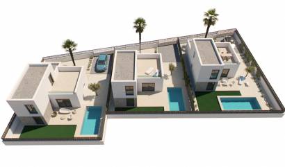 Nieuwbouw projecten - Villa - Algorfa - La Finca Golf